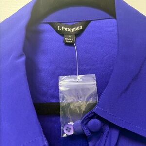 J. Peterman Royal Blue dress